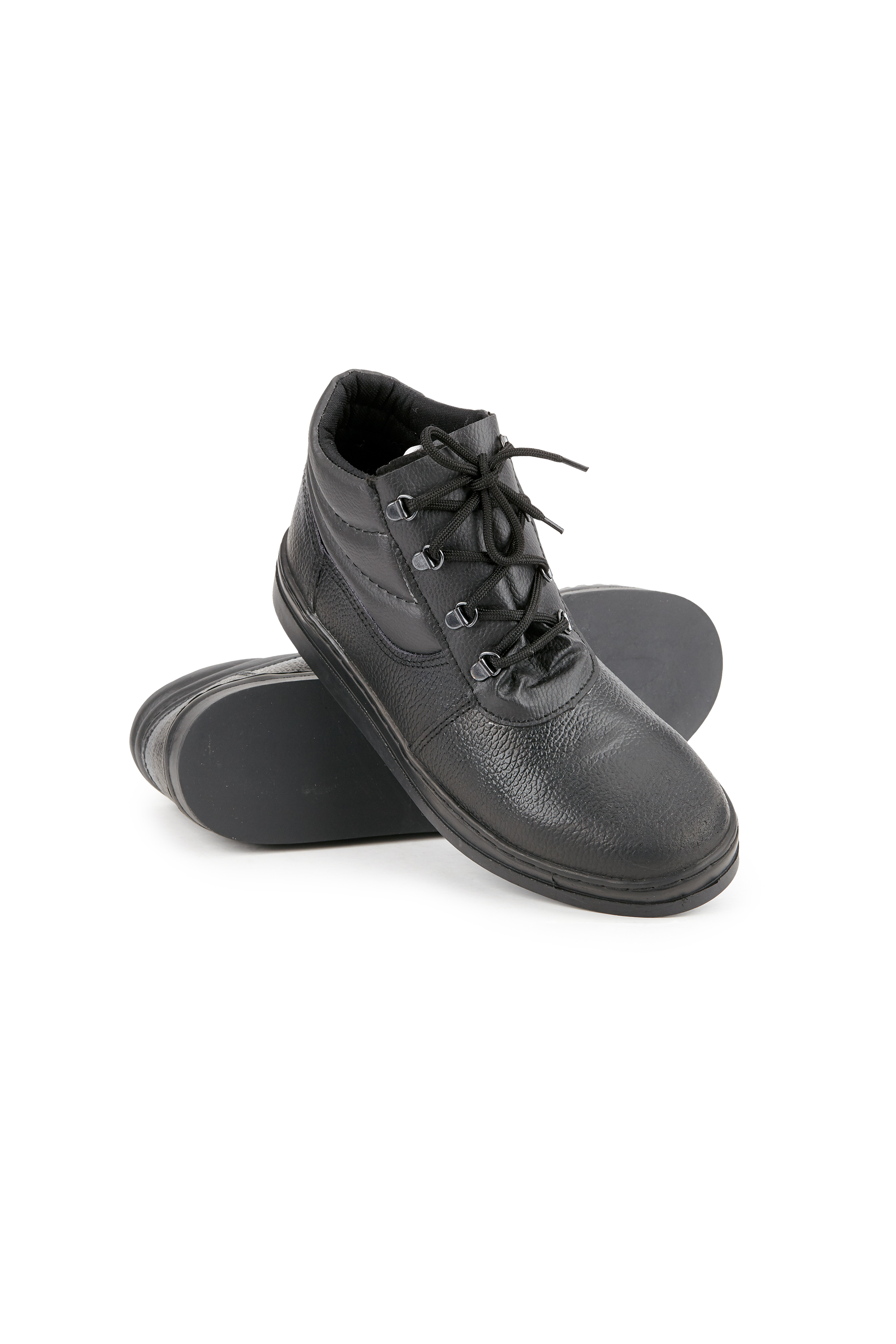 Ботинки 'Асфальтоукладчик', мужские черные