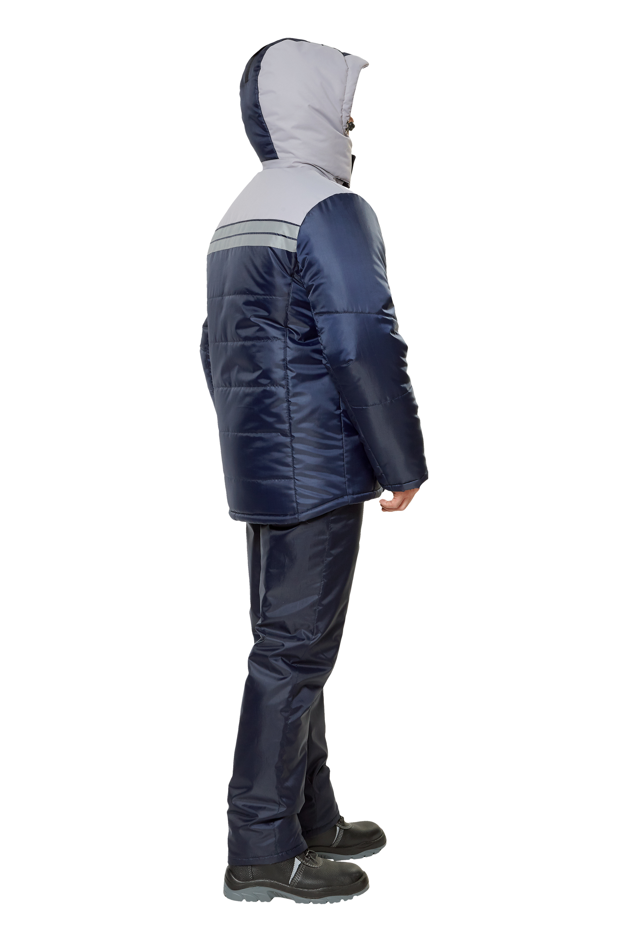 Куртка 'Эребус' т.синий/серый