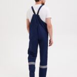 Костюм «Корпус» (куртка+п/к) тк. смесовая 65/35, пл. 240 г/м2, цв. синий/черный/василек