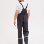 Костюм «Корпус» (куртка+п/к) пл. 210 г/м2, цв.т.серый/черный/красный