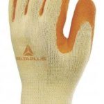Перчатки DeltaPlus™ VE730OR (хлопок/полиэстер+рельефный латекс)