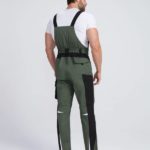 Костюм ProfLineLeader-2 (тк.Хлопок/Спандекс,260) п/к, хаки/черный