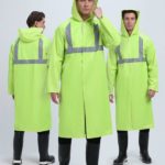 Плащ влагозащитный сигнальный ProfLineBase СОП (ПВХ,180), желтый