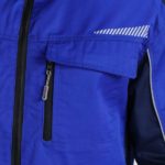 Куртка ProfLineSpecialist (тк.Смесовая,240), васильковый/т.синий