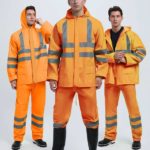 Костюм влагозащитный сигнальный ProfLineSpecialist СОП (ПВХ,210), оранжевый