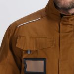 Куртка ProfLineSpecialist (тк.РипСтоп,240), коричневый/черный