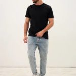 Футболка ProfLineBase (тк.Трикотаж,160), черный