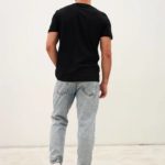 Футболка ProfLineBase (тк.Трикотаж,160), черный