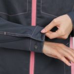 Куртка женская ProfLineSpecialist (тк.Смесовая,240), серый/розовый