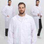 Халат мужской Классика (тк.ТиСи), белый