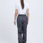 Костюм женский Вектрон-1 (тк.Смесовая,240) брюки, серый/красный/черный