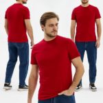 Футболка ProfLineBase (тк.Трикотаж,160), красный/2