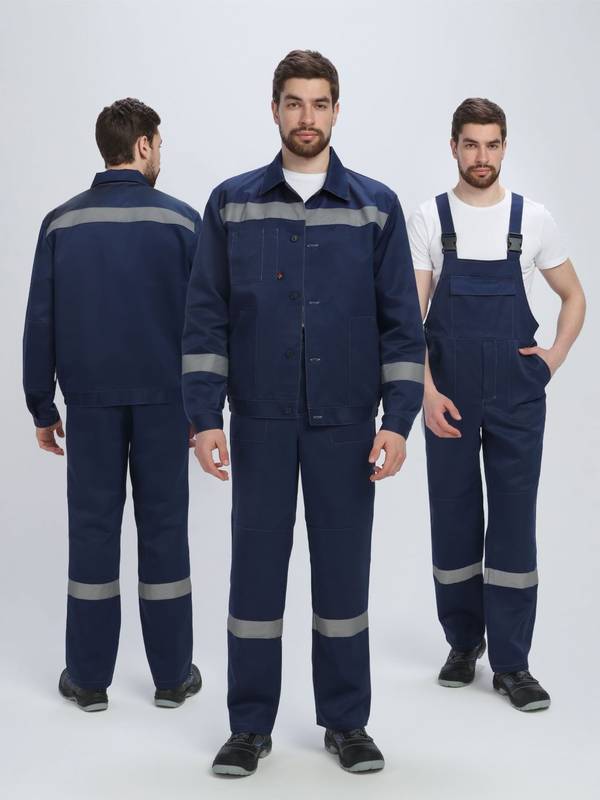 Костюм Лигор-2 СОП У. (тк.Смесовая,210) п/к, т.синий