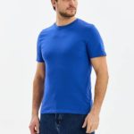 Футболка ProfLineBase (тк.Трикотаж,160), васильковый