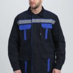 Костюм Итрорис-2 СОП (тк.Саржа,250) п/к, т.синий/васильковый