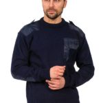 Свитер (джемпер) форменный усиленный, т.синий