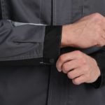 Костюм Вивантек-1 СОП К. (тк.Смесовая МВО,240) брюки, т.серый/черный/св.серый