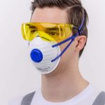 Респиратор чашеобразный DSK PRO 5511 НК с клапаном, FFP2 (20 шт)