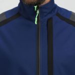 Куртка ProfLineLeader (тк.Софтшел), синий/черный