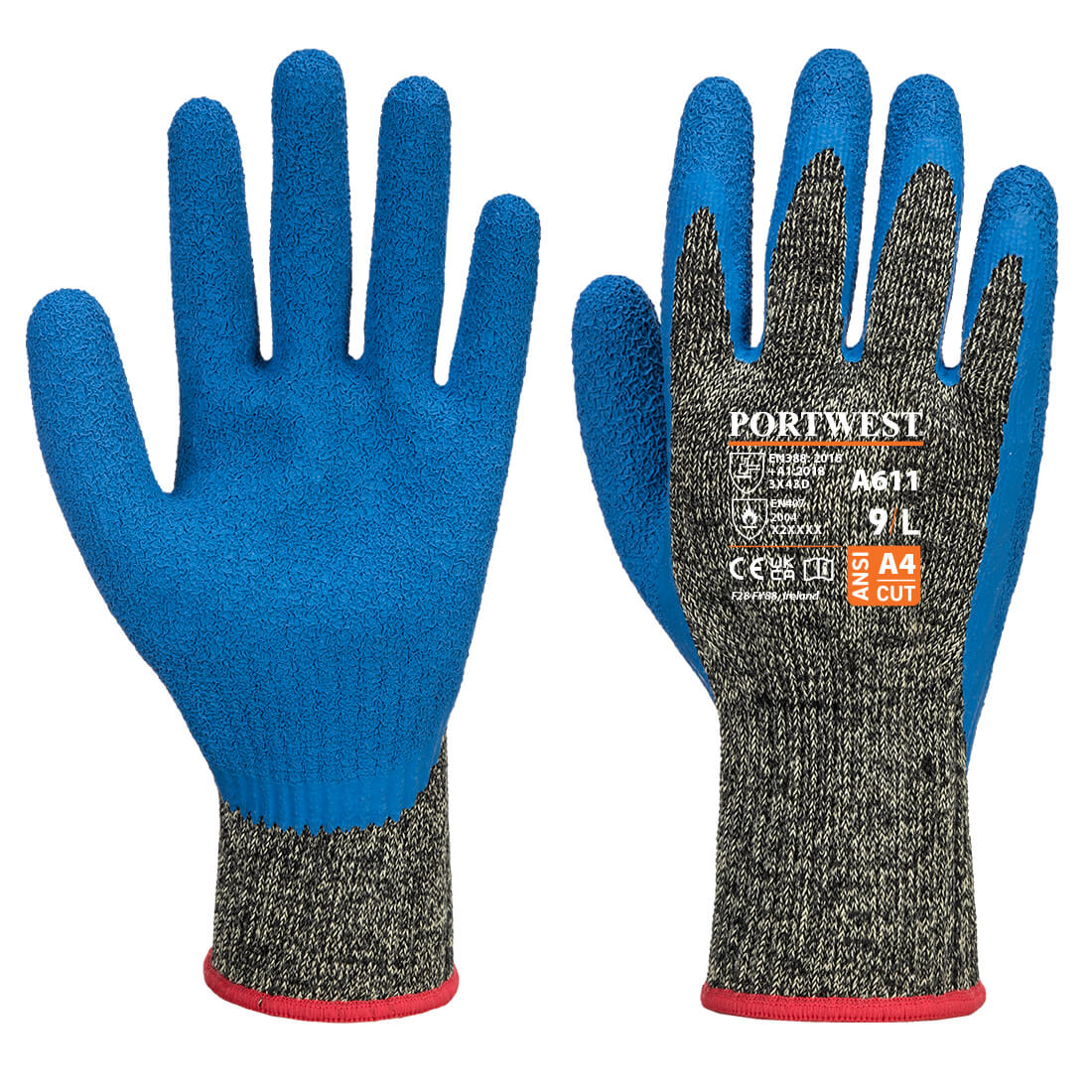 Перчатки латексные Aramid HR Cut